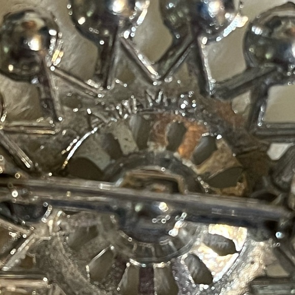 Vintage Blue Stone Brooch - Picture 4 of 7